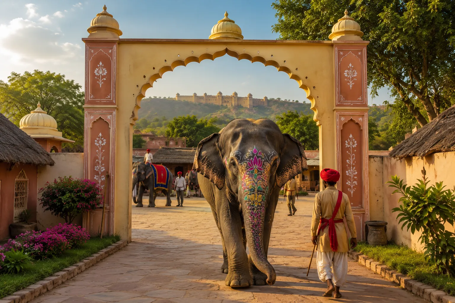 Introduction to Hathi Gaon Jaipur